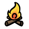 Campfire icon