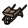 Wheelbarrow icon