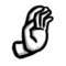 Hand icon